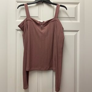 NWOT Aeropostale fitted cold shoulder top, size XL